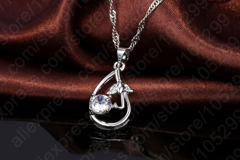 Новое поступление ювелирные изделия из стерлингового серебра 925 пробы женское