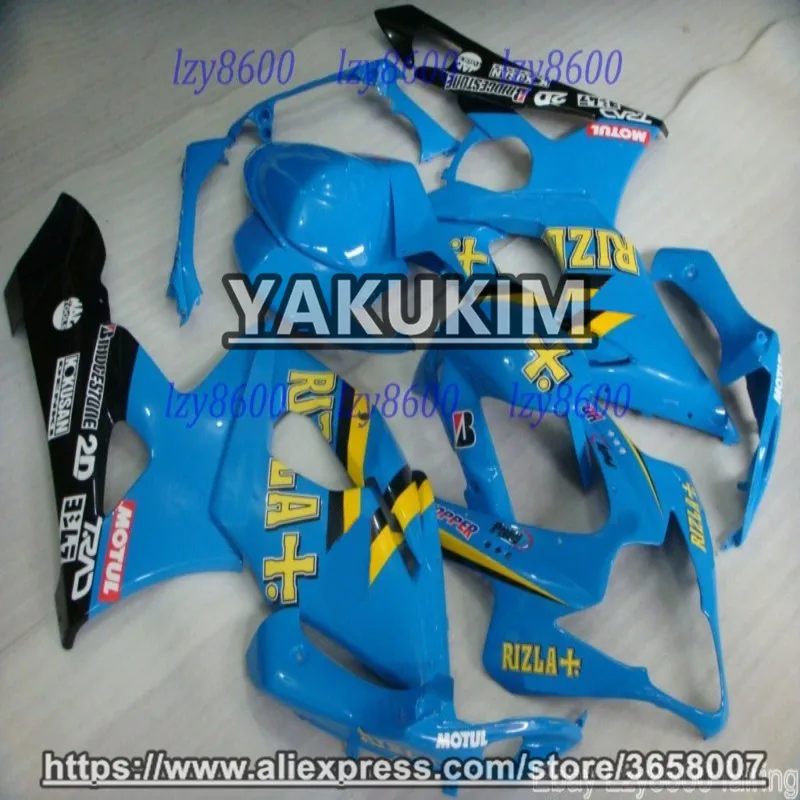 YAKUKIM ABS Инъекции обтекатель наборы для Suzuki GSXR1000 K5 05 06 2005 2006 GSX R1000 мотоцикл