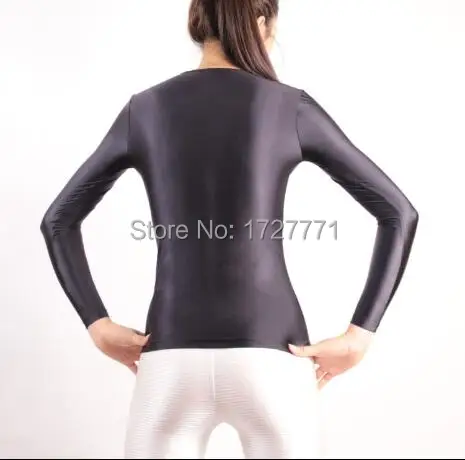 (OL102) Блестящие Непрозрачные колготки из спандекса оригинальное ФЕТИШ боди