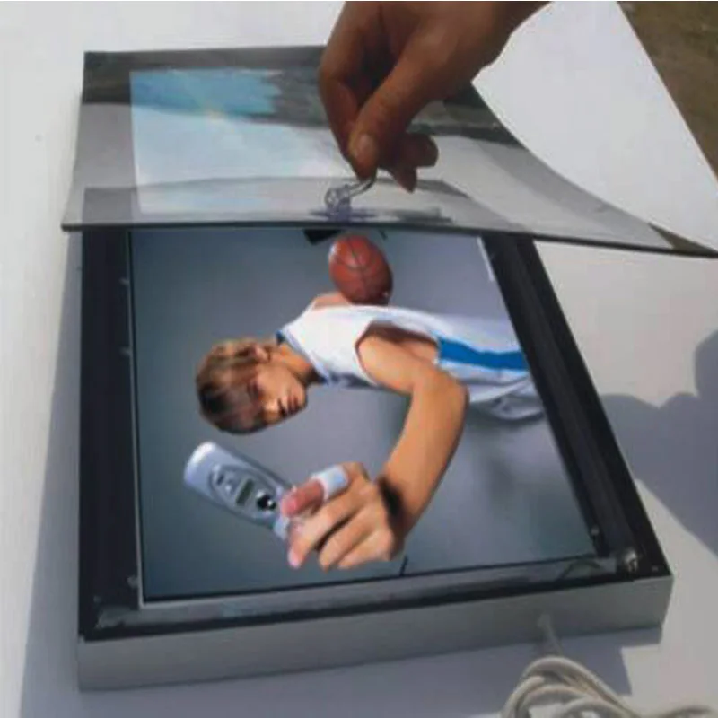 A2 односторонний магнитный Алюминиевый светодиодный лайтбокс Светодиодная