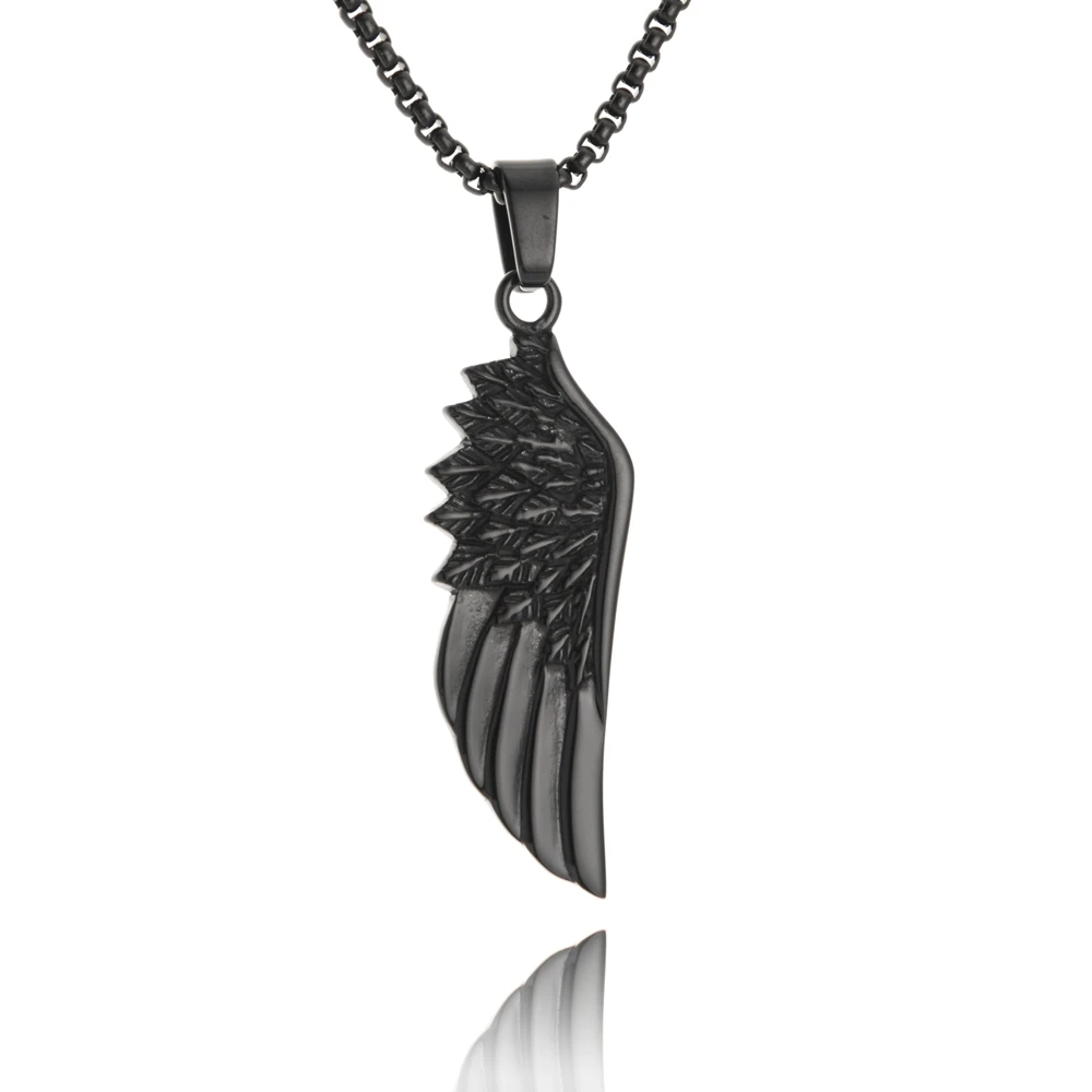 Ожерелье с подвеской в виде крыльев Goofan Hiphop высокое качество модные ювелирные