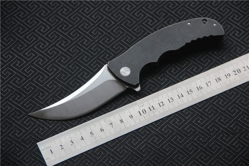 Новинка 2018 года складной нож из нержавеющей стали D2 порошковой 58-59HRC для