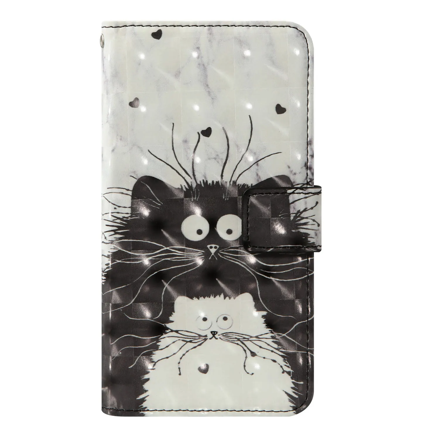 04 Кожаный чехол-бумажник с откидной крышкой 3D для htc Desire 12+ 12S 10 Compact 550 555 U11 Eyes U12 Life U12+ Android One X2 One X10 чехол для телефона s - Цвет: 04