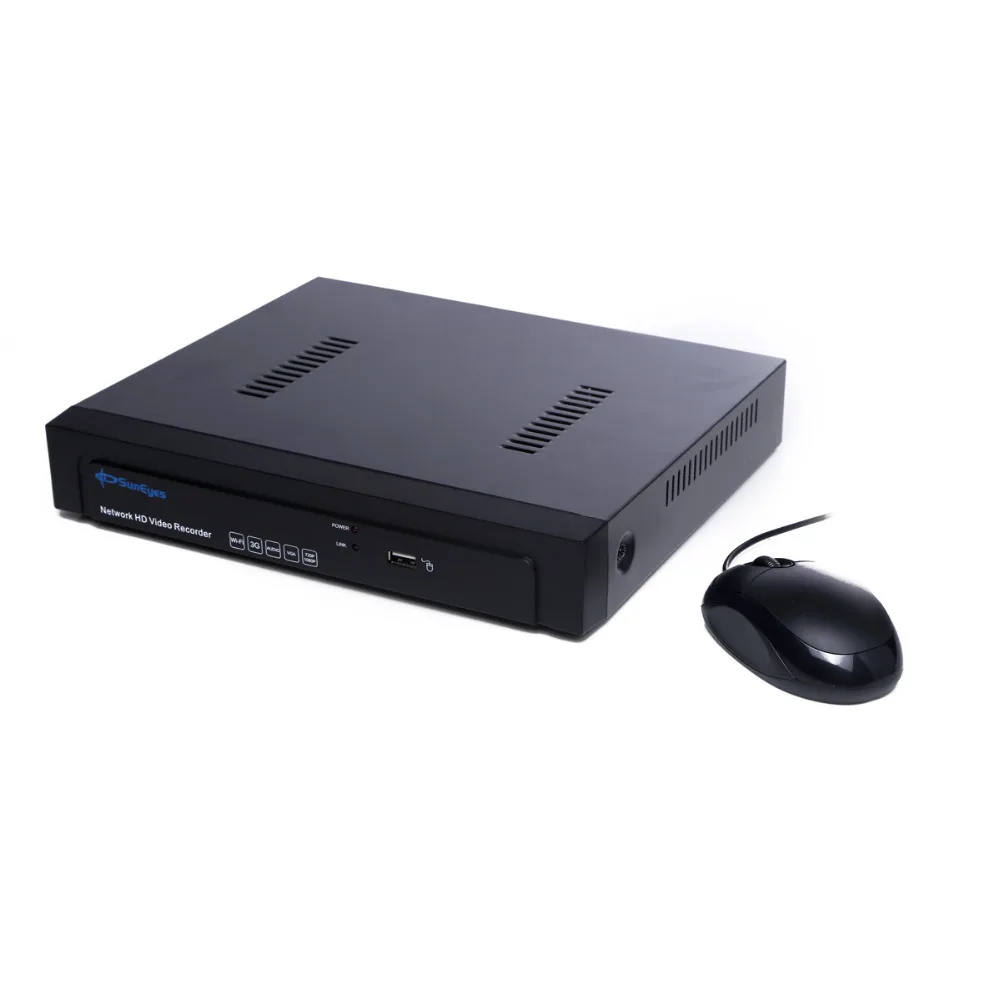 SunEyes SP-NVR-EH08 P2P 8ch NVR сетевой HD видео Регистраторы 720 P/1080 P ONVIF 1080P HDMI Выход 1U |