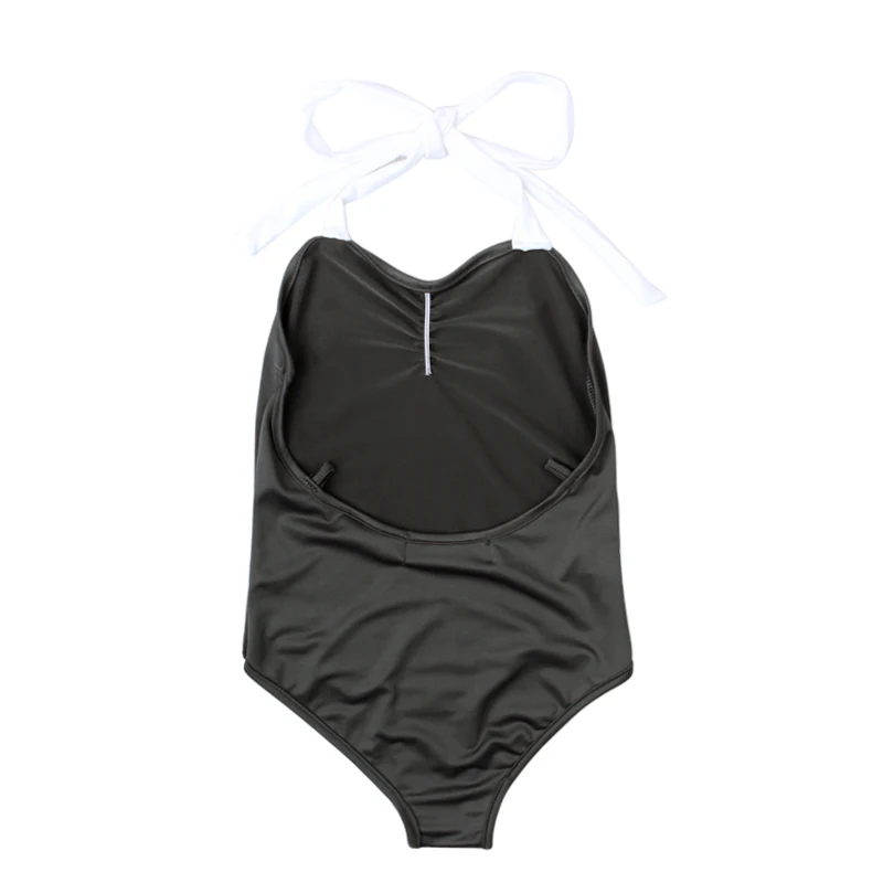 Лидер продаж 2017 пикантное классическое бикини для мамы и дочери Цельный