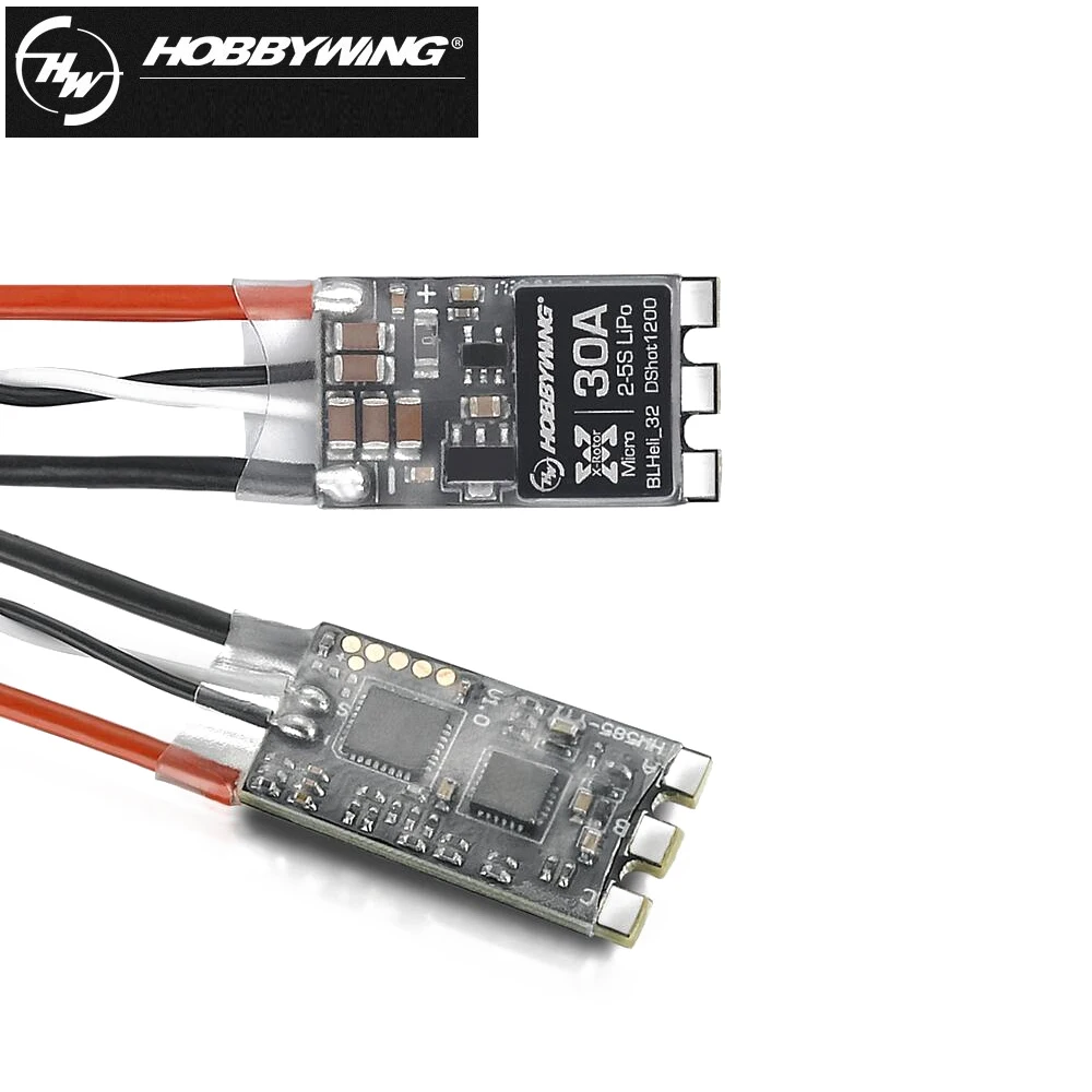 Hobbywing XRotor Micro BLHeli_32 30A/40A ESC для DShot1200 FPV Бесщеточный Квадрокоптер гоночный Дрон |