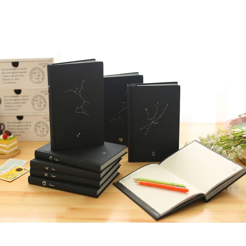 Креативные тренды двенадцать созвездий блокнот в твердом переплете милый