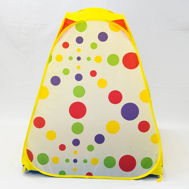 Бесплатная доставка портативные детские игровые палатки в горошек домики для
