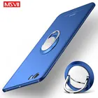 Xiaomi Mi 5S чехол MSVII палец кольцо резиновый матовый чехол для Xiaomi Mi 5S чехол тонкий жесткий держатель чехол Xiaomi Xiomi Mi 5S Mi 5 S Mi5S