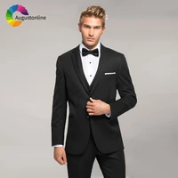 blazerpantsvest 3 pieces black men suit slim fit wedding business wear formal men suit elegant costume mariage homme retros