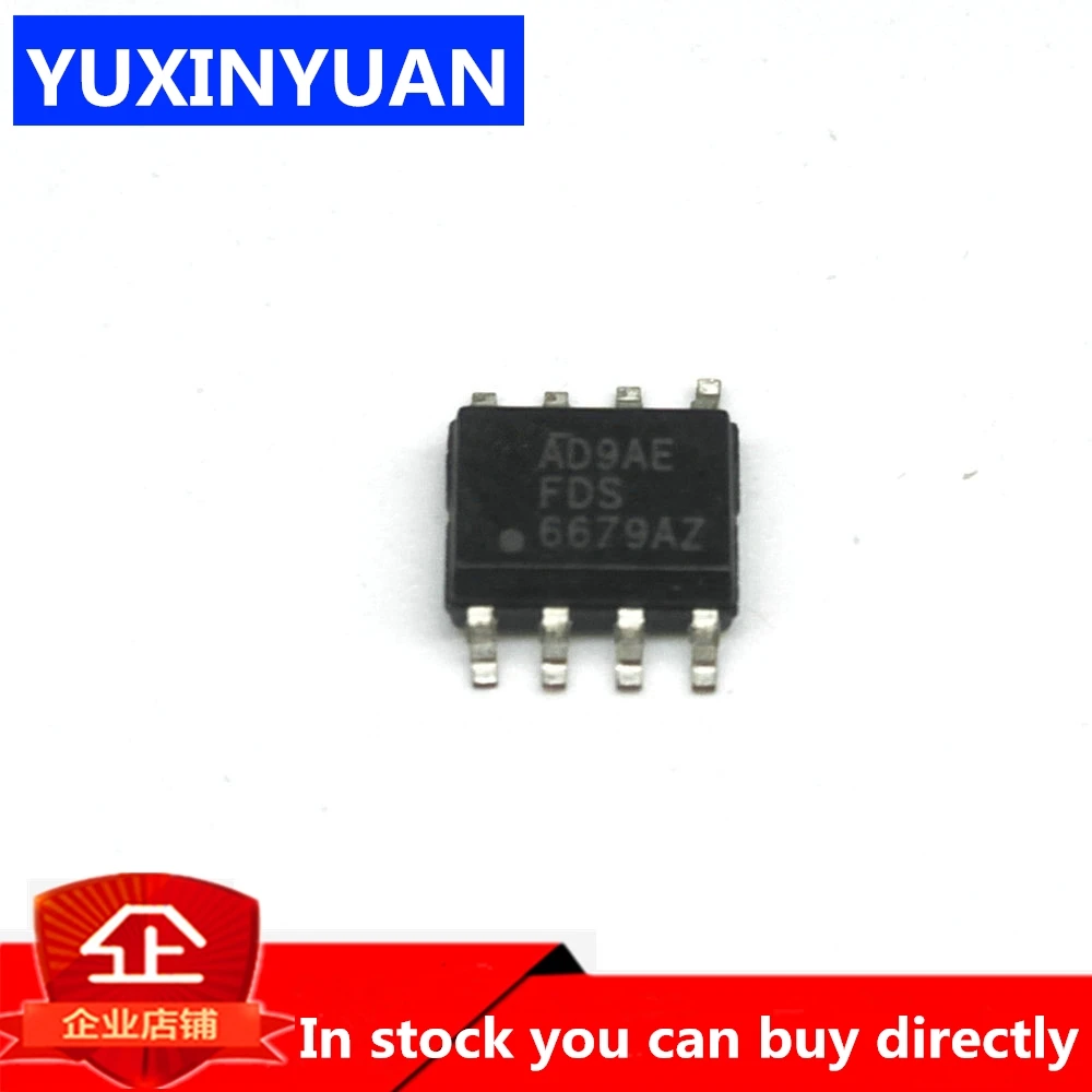10 шт./лот FDS6679AZ FDS6679 SOP8 MOSFET P-CH 30V 13A | Электронные компоненты и принадлежности