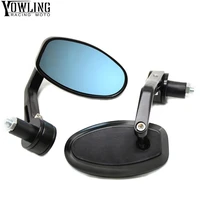 universal motorcycle mirror view side rear mirror 2224mm handle bar for kawasaki z zr zx 125 250 750 750r 750s 800 1000 sx