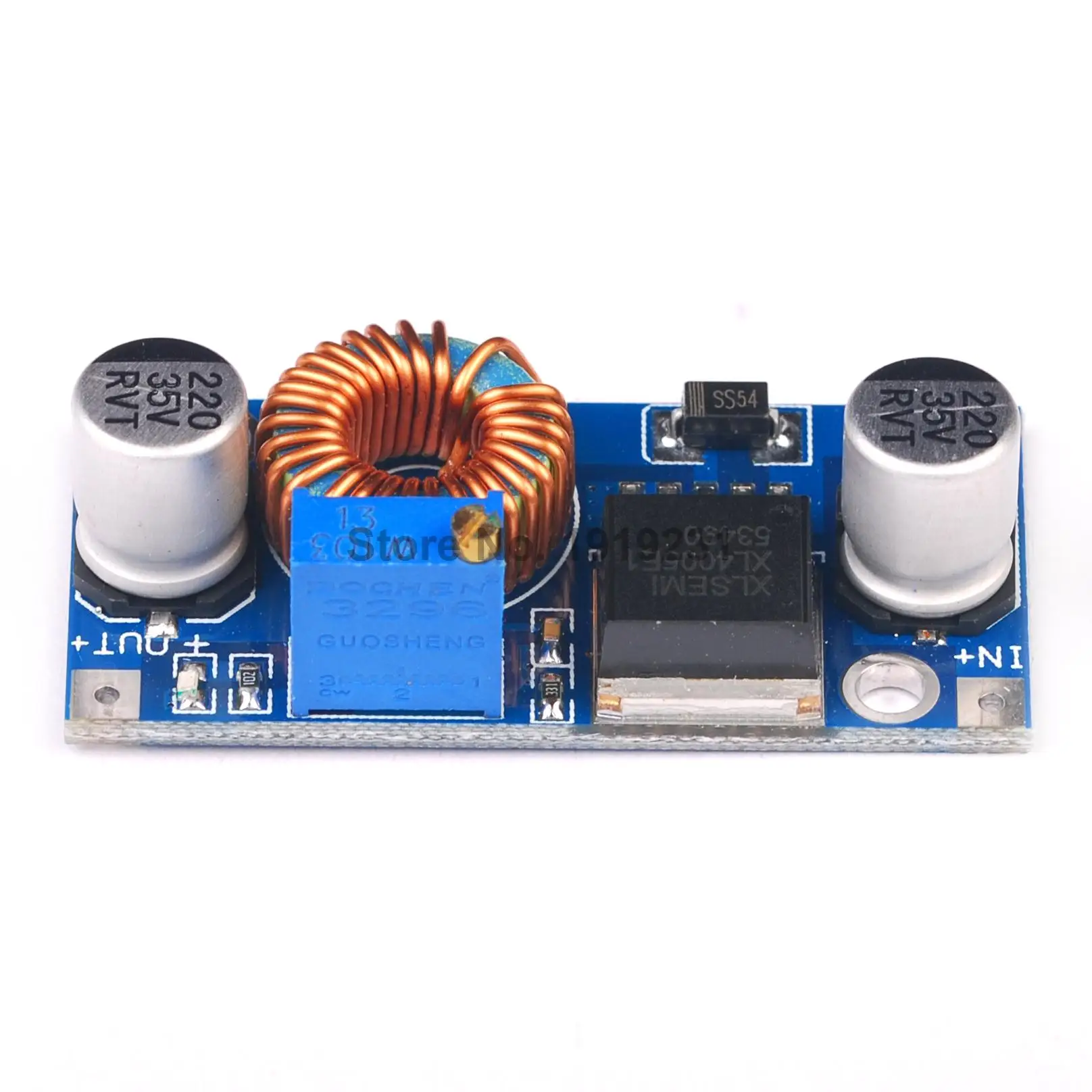 1 шт. XL4005 DSN5000 Beyond LM2596 Регулируемый понижающий модуль питания с DC 5A высокая сила