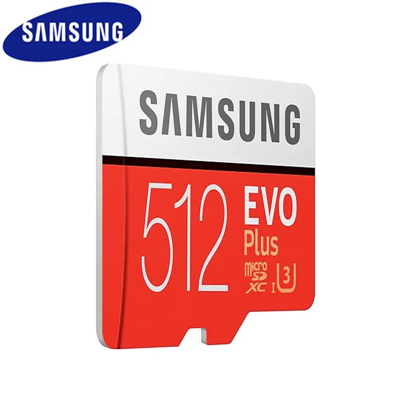 Новая 100% Оригинальная карта памяти Samsung Micro Sd 512 ГБ icrosd карты Sdhc Sdxc Max 95 МБ/с./с Evo C10