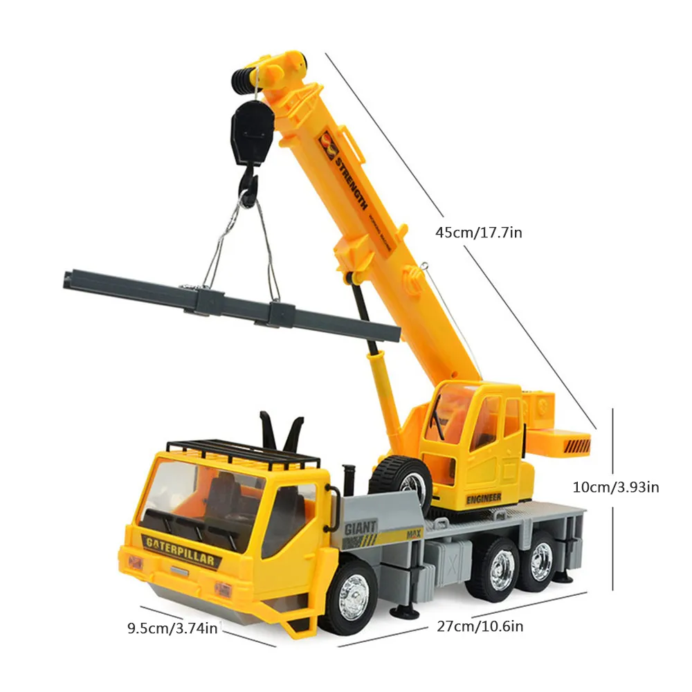 Rc подъемная модель крана инженерные игрушки для детей подарок на день рождения 4