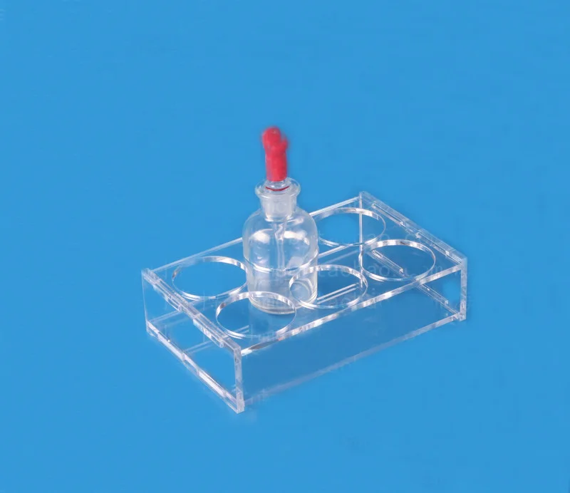 

high quality PMMA 30ml 60ml 125ml 6 holes Dropping bottle rack free shipping