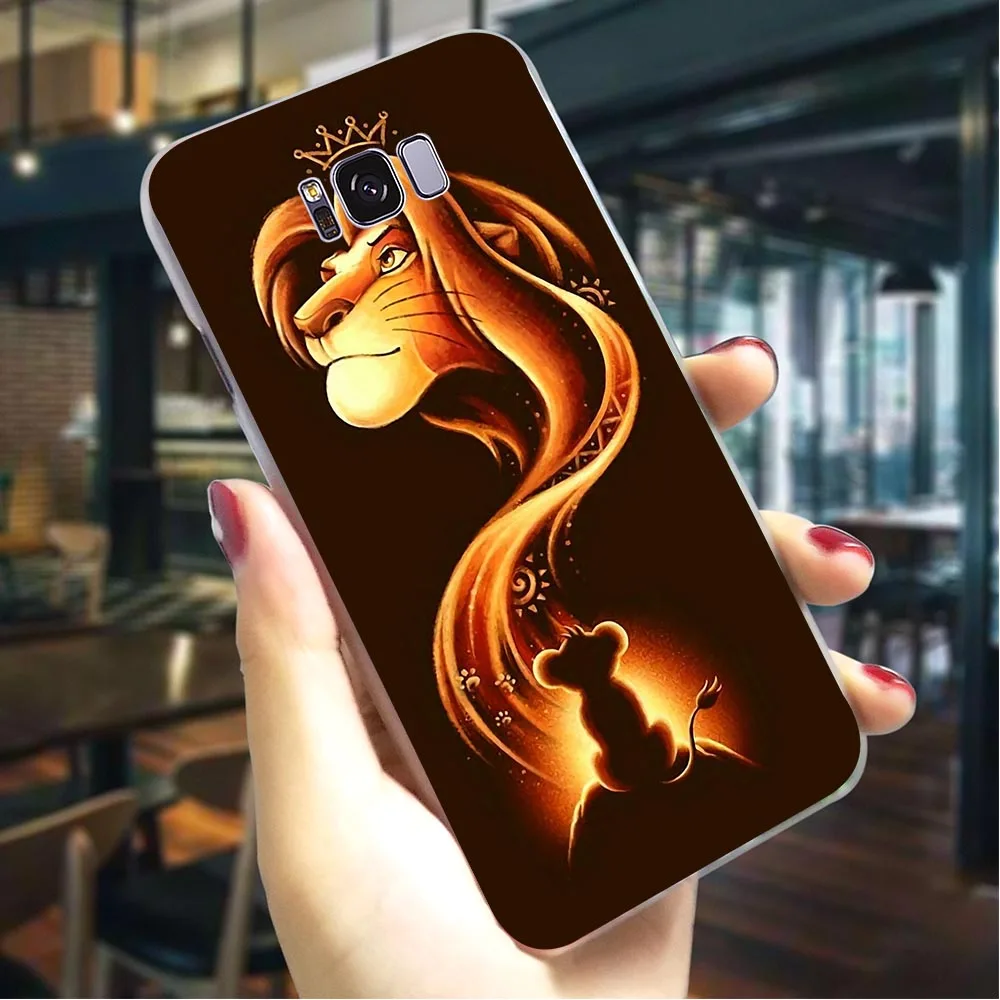 K0730509 Пластик чехол для телефона для samsung A50 Король Лев чехол с изображением кота для Galaxy A9 чехол s A10 A3 A6 плюс A7 A8 A20 A30 A40 A50 A70 - Цвет: K0730509