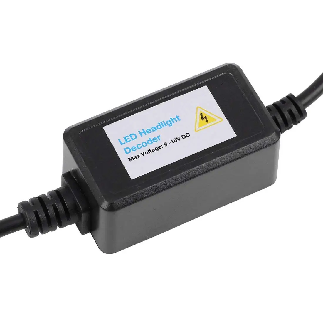 Uxcell 2 шт. H4 светодиодные фары Canbus без ошибок Plug Play предупреждающий резистор