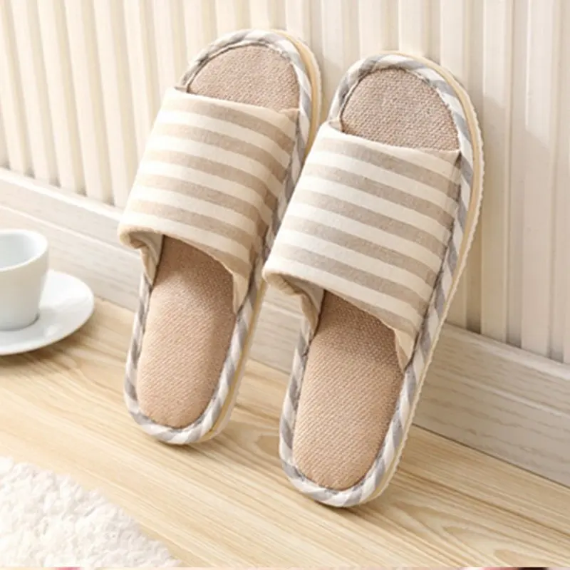 Женские домашние тапочки для дома удобные весенне летние туфли на плоской