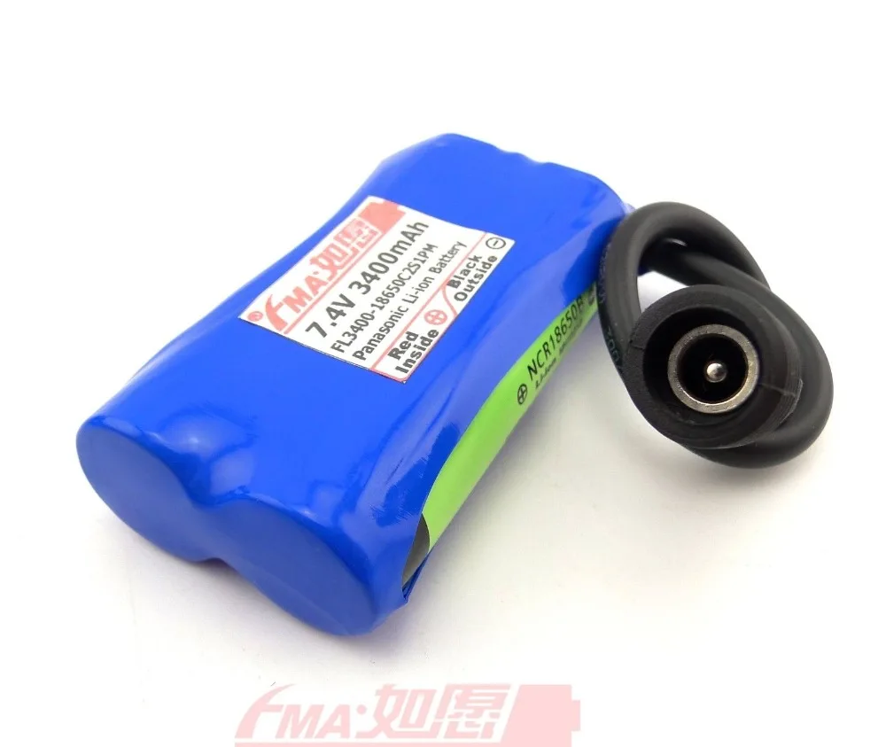 MagicShine батарея для велосипеда Japan Li-Ion 18650B 7,4 V 3400mAh w/PCM XHR-3P