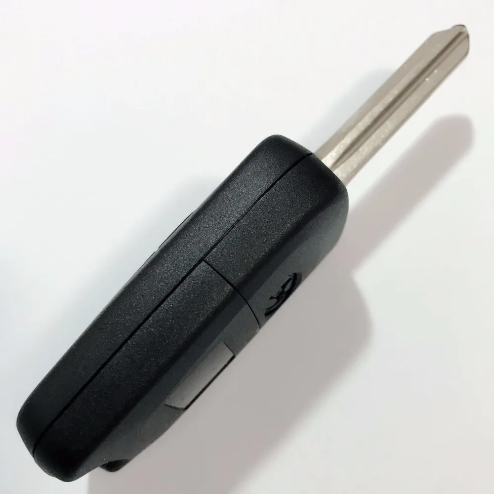 3 Buttons Replacement Car Blank Key For Hyundai Elantra Flip Shell Cover Remote Case Fob with groove on left of Blade | Автомобили и