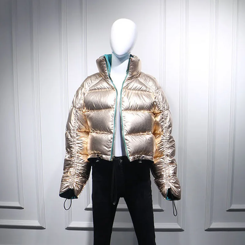 Женское пуховое пальто зимняя куртка для женщин 2018 теплый пуховик на утином пуху