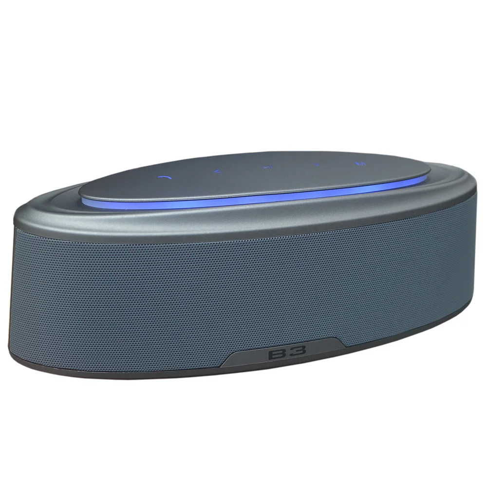 Портативный 20 Вт Bluetooth динамик Сенсорная кнопка супер бас беспроводной HIFI Динамик Громкий динамик с changging светодиодный светильник PK B-OSE J-BL