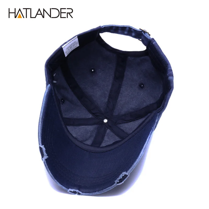Хлопковые бейсболки HATLANDER в стиле ретро модные мягкие шапки с надписью dad
