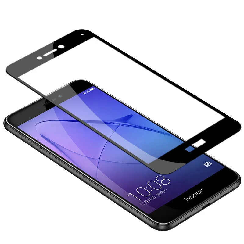 Защитное стекло закаленное 9H 2.5D для Huawei honor 8 Lite 2017 | Мобильные телефоны и