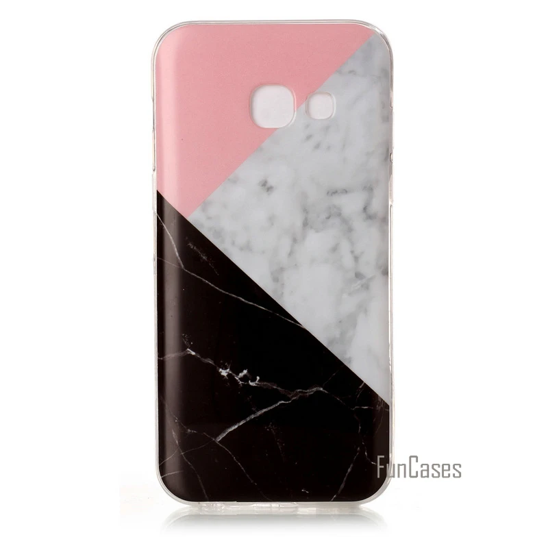 Для Samsung A5 2017 чехол мягкий Мрамор картина назад гель для Galaxy a520|case for samsung galaxy|case