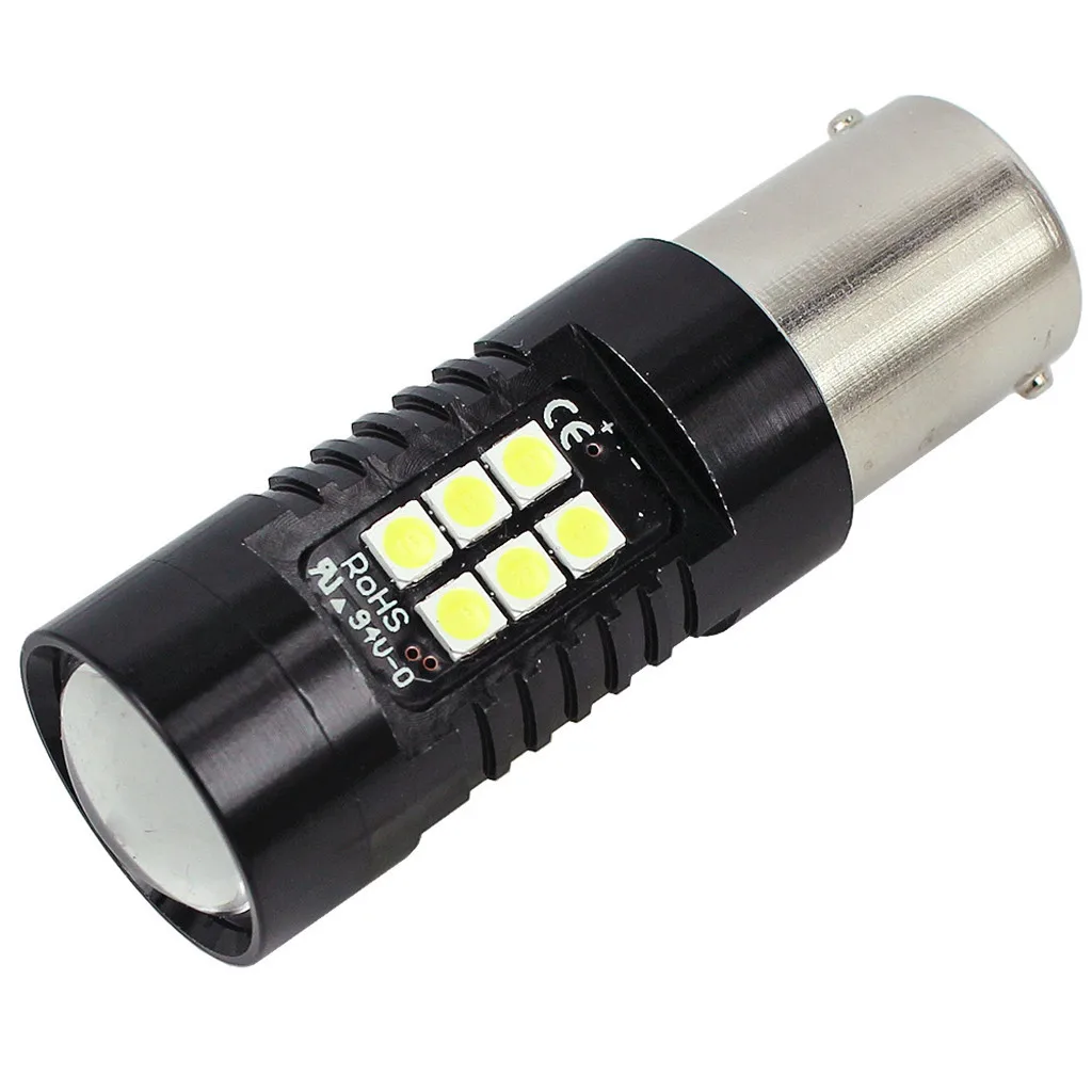 2 шт. 6500K белый S25 3030 21 SMD светодиодный сигнальный фонарь для автомобиля 9V-36V 1156 DC |