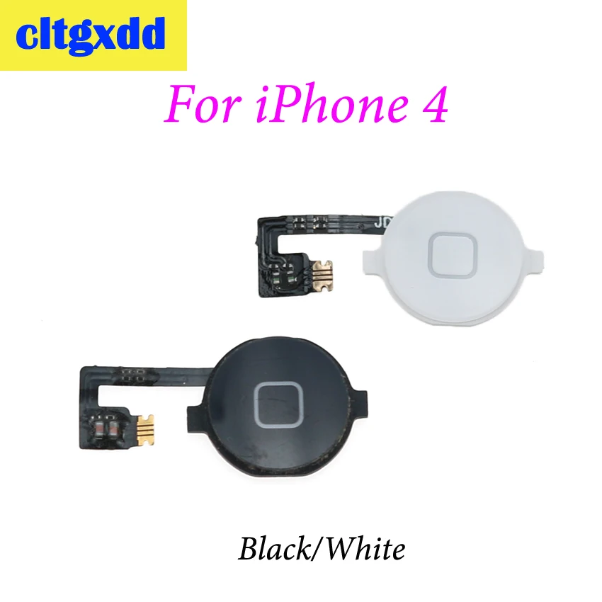Cltgxdd домашняя кнопка Flex для iPhone 4 4G 4S 5G 5C гибкий кабель без отпечатков пальцев