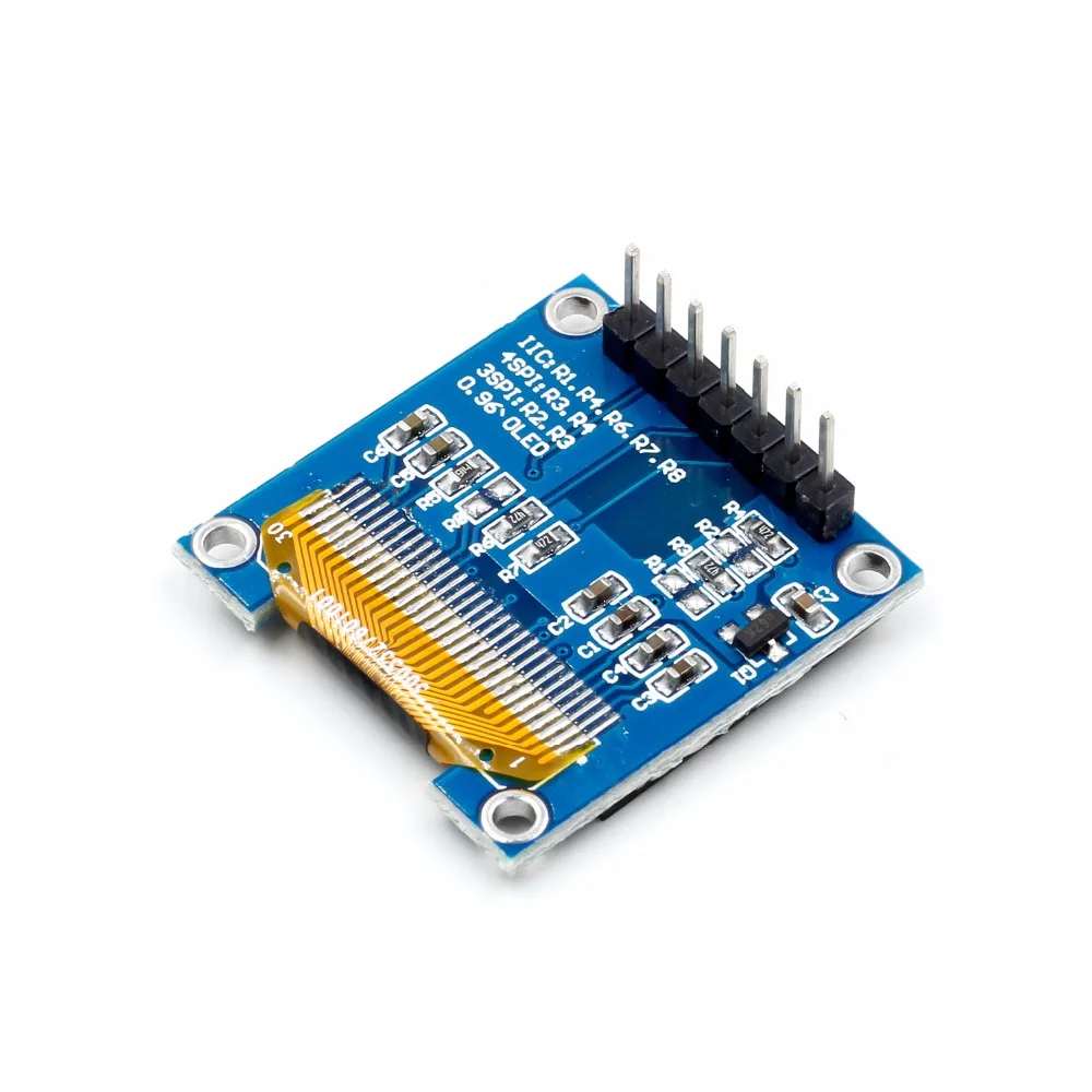 0 96 дюймовый IIC SPI серийный 128X64 OLED дисплей модуль I2C плата с ЖК экраном &quotSSD1306 для