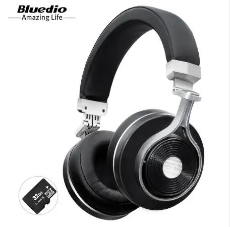 Манатов Bluedio T3 плюс Беспроводной Bluetooth наушники/гарнитуры С микрофоном/Micro SD слот