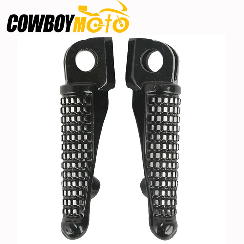 Алюминиевые Передние Подножки для мотоцикла подножки Kawasaki ZX6R ZX10R ZX9R Z1000 Z750 Z750S ER6F