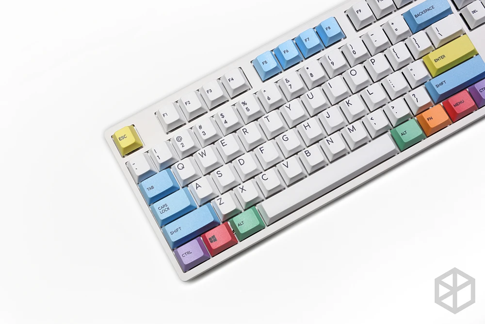 Вишневый профиль краситель Sub Keycap набор ПБТ пластиковый мел карандаш для