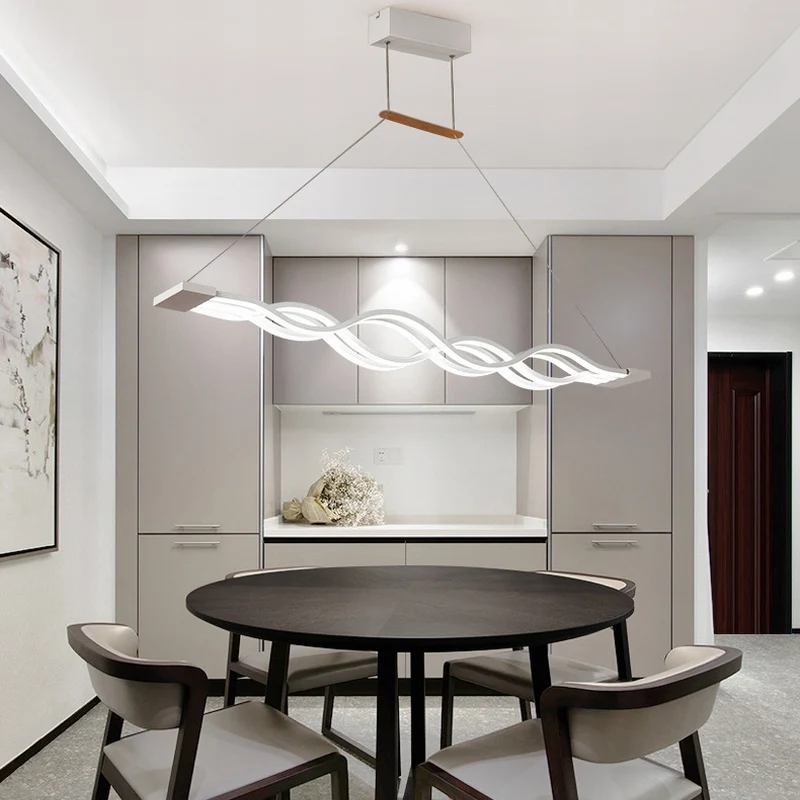 Modern Led Pendant Lamp Dinning Living Room lighting Chandelier AC90-260V Acrylic For lustre lamparas Luminaire | Лампы и освещение