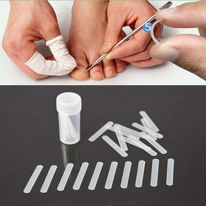 Инструмент для коррекции вросшего ногтя на ногах, педикюра, Лечение ногтей, эластичная заплатка наклеек, выпрямление, скобы для ступней средств по уходу