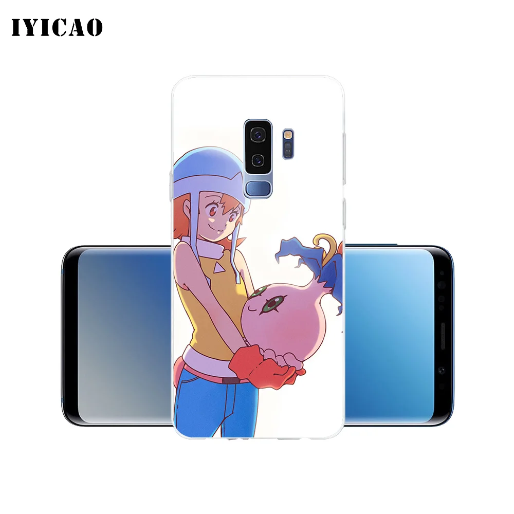 IYICAO Digimon Мягкий силиконовый чехол для телефона Samsung Galaxy S10e S10 S9 S8 Plus S7 Edge TPU |