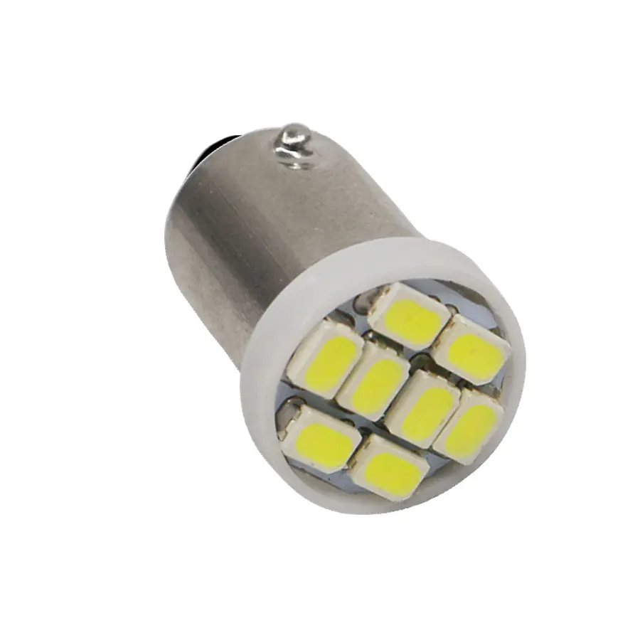 10 шт. светодиодные лампы BA9S T4W 8 SMD 1206 3020|car auto|license plate light12v light |