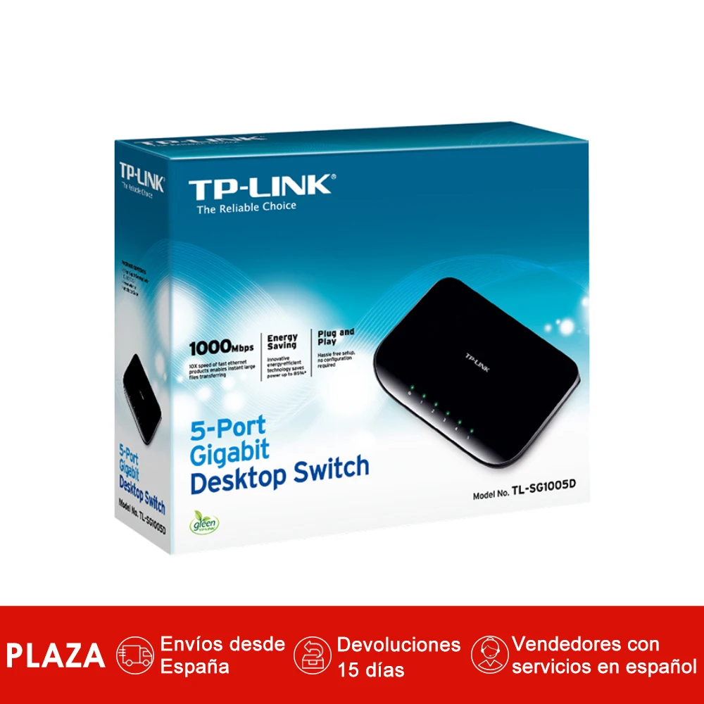 TP-LINK TL-SG1005D без administrado Gigabit Ethernet (10/100/1000) Bidireccional completo (полный дуплекс) | Компьютеры и