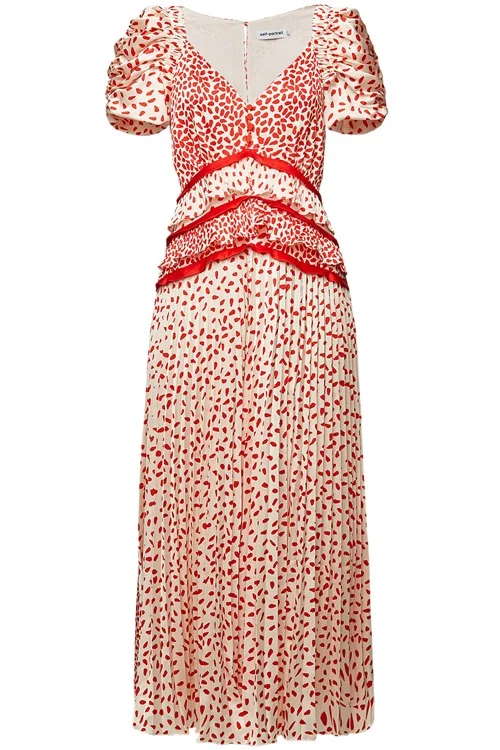 DR19604 CAMIA новое поступление женское Макси-Платье рубашка femme красное летнее платье вечерние платья - Цвет: DR19604