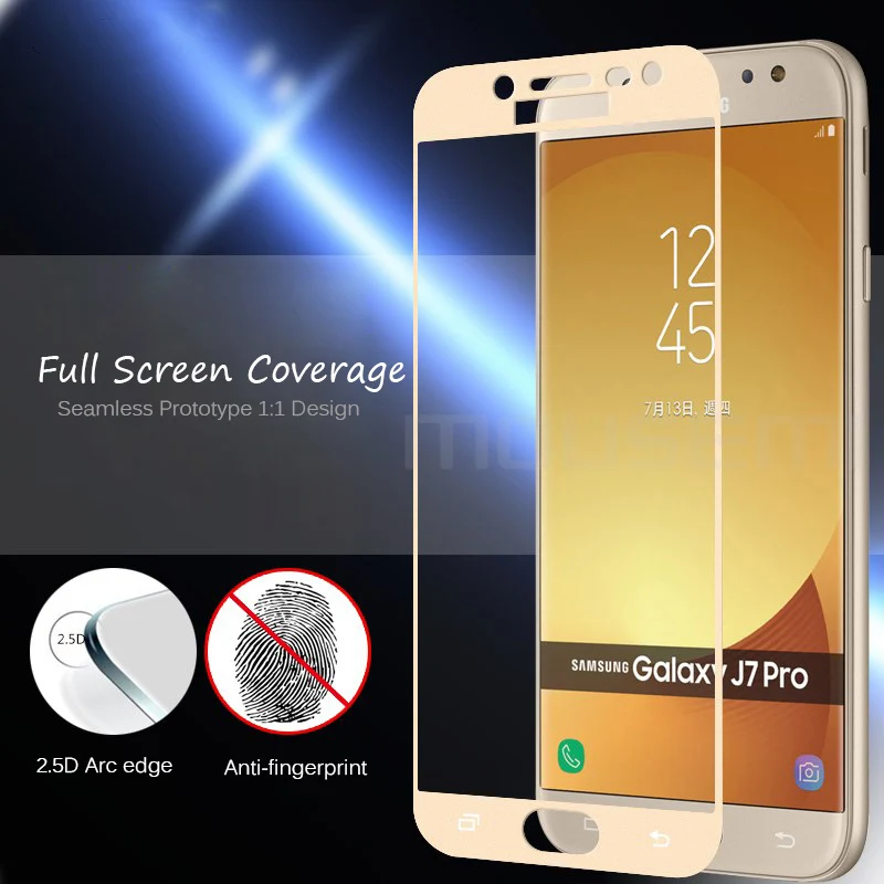 Mousmi Защитное стекло для Samsung Galaxy j3 2016 j5 pro 2017 j7 закаленное j2 prime 2018 защитные