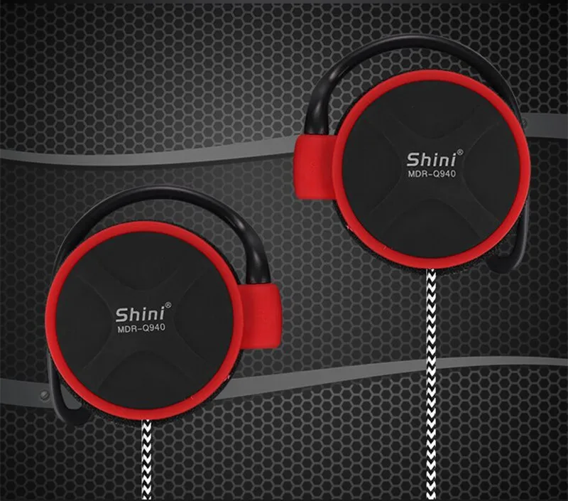 Original SHINI Q940 3.5mm Headphones Stereo Bass Music Earphone Ear Hook Headset fone de ouvido For MP3/4 Computer Mobile Phone |