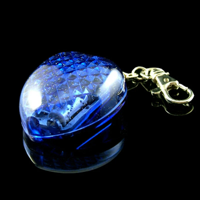 Blue Мини-кольцо для ключей музыкальная шкатулка творческий в форме сердца музыкальная шкатулка Sky City подарок на день рождения для своей подруги праздничные подарки - Цвет: Blue