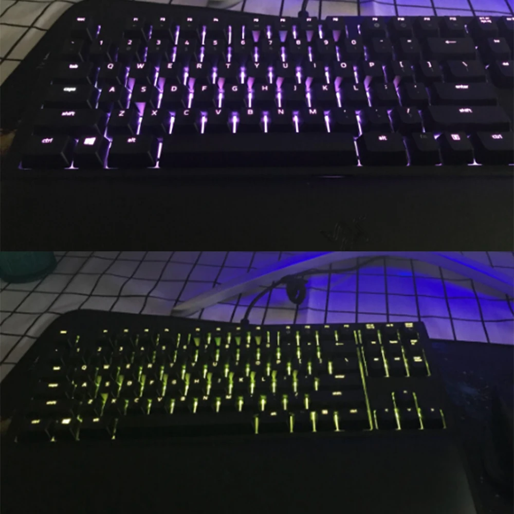razer BlackWidow Tournament Edition Chroma V2 Механическая игровая клавиатура RGB тактильные щелкающие переключатели razer Green-черный