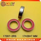 Подшипник шариковый 17287-2RS MR17287, 17287, 17287RS, GCR15, 17x28x7 мм, 10 шт.лот