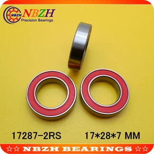 Подшипник шариковый 17287-2RS MR17287, 17287, 17287RS, GCR15, 17x28x7 мм, 10 шт.лот
