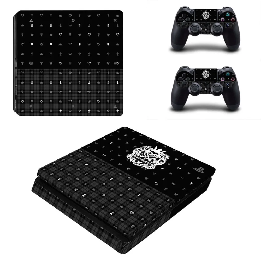 Новая наклейка на кожу Kingdom Hearts 3 PS4 Виниловая для консоли Playstation 4 и 2 контроллеров