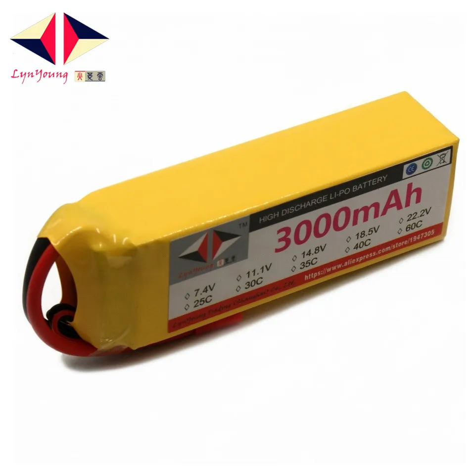 Аккумулятор HX Lipo 5S 18 5 в 3000 мАч 25C 30C 35C 40C 60C для радиоуправляемого дрона